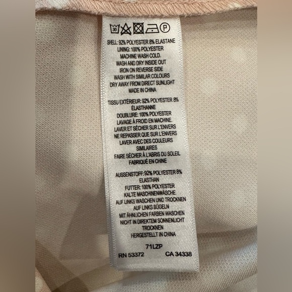 French Connection pale pink polka dot mini dress - Picture 12 of 13